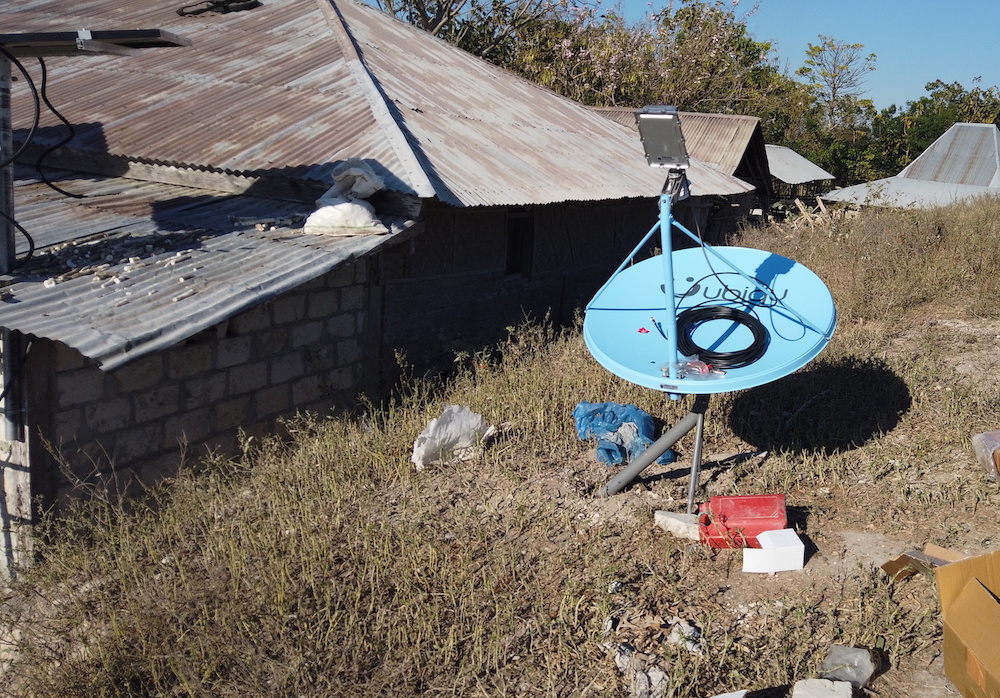 Very Small Aperture Terminal Okra Grid