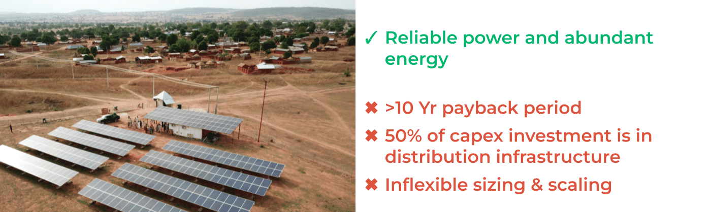 mini-grid cost Minigrid